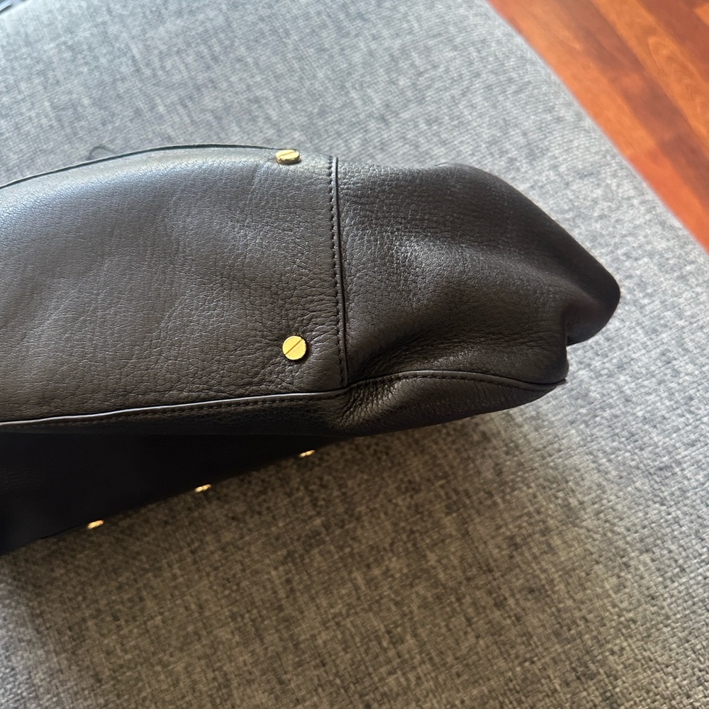 TORY BURCH Black Leather Handbag - Picture 6 of 16